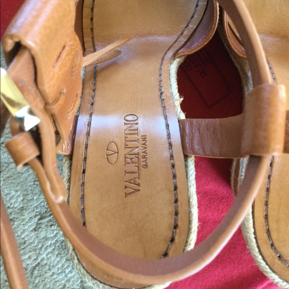 VALENTINO Removable Fringe Wedges - Picture 10 of 14